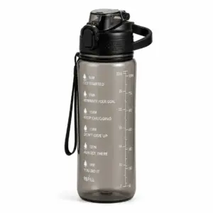Motivational Time Marker Water Bottle (32oz)