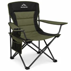 Portable Foldable Camping Chair with Cup Holder